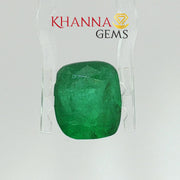6.6/CT Natural Panna Stone with Govt. Lab Certificate-16910S209828